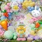 Easter Balloon Garland Arch Kit, Pastel Rainbow Balloons Easter Decorations with Bunny, Carrot & Chicken Foil Balloons for Baby Shower Birthday Spring Party Decorations